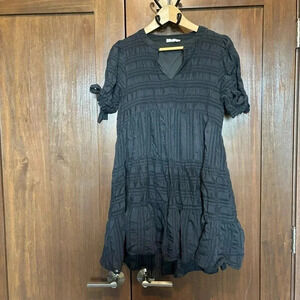 Altar'd State Black Mini Dress